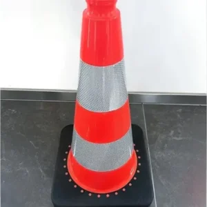 Europe Standard PVC Traffic Cone with Black Base